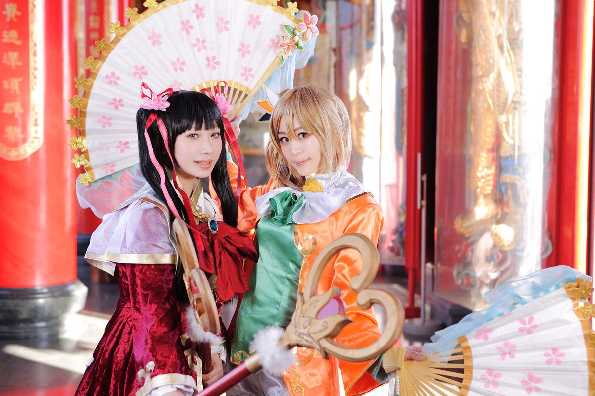 コスプレ※】 『 真・三國無双7 』 大喬:ちか様 小喬:ひよこ。 お コスプレ※】 『 真・三國無双7 』 大喬:ちか様 小喬:ひよこ。 お