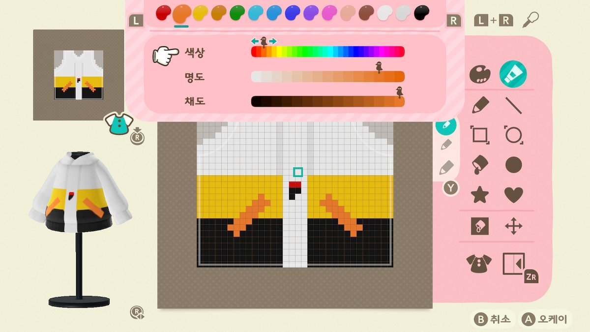 NEW_paper_K's tweet photo. 휠라충이 만든 휠라옷 마이 디자인 쓸 사람이 있을 진 모르겠지만 쓰실 때 그냥 좋아요나 흔적만 남겨 주세용 😁
#동물의숲 #모동숲_옷 #모동숲마이디자인 #동숲 https://t.co/RVBRymHvaP