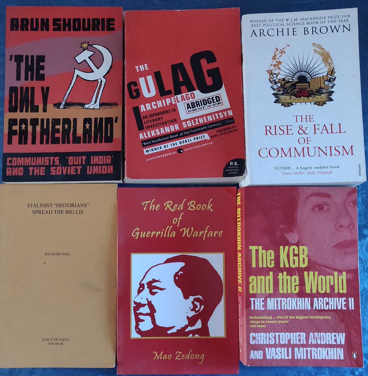 Young ones who follow me, this is your intel dose for next 3 months.Read these 6 books to begin with.These will help you take down any Empty Top Floor Hollow Woke Liberal (well in one word - Communist).