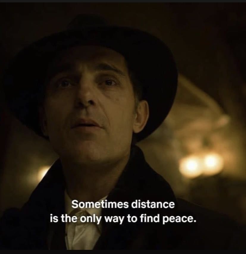 itsdonryan's tweet photo. “Sometimes distance is the only way to find peace.” -Berlin https://t.co/NtzJPknlty