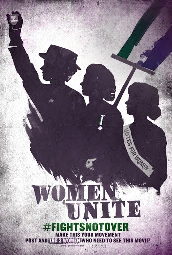 Make tonight Sisterhood Saturday &amp; watch "Suffragette" by @SarahGavron. Once you have, join the <a href="/historybookgrp/">History Teacher Book Club</a> Film Night on Tuesday 7th April at 8:00pm. It's available on @All4. Follow #HTBCFN to participate. #historyteacher #filmclub #fightsnotover