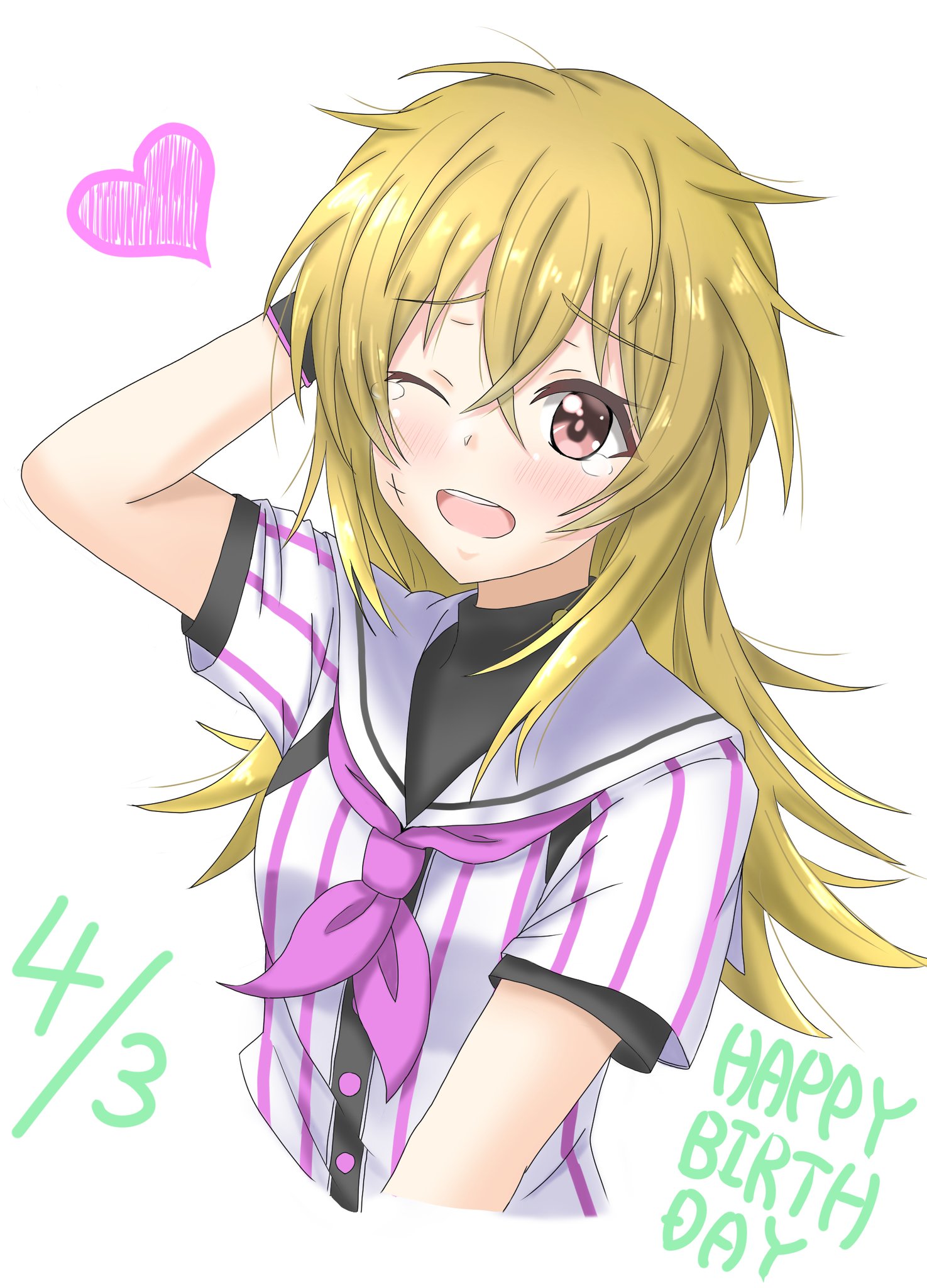 シン城 しんしろ ハチナイ 岩城良美 岩城良美生誕祭 いわきちゃぁぁぁぁん誕生日おめでとう ﾟ ﾟ ﾟ ﾟ 一般的な社畜故に間に合わなくてごめん でも頑張りました ﾟ ﾟ ﾟ ﾟ T Co Htjr7wpr6y Twitter