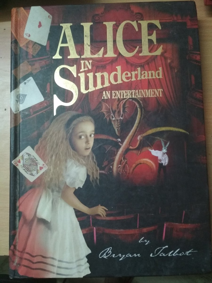 Is this fiction? Non-fiction? A history-of-comics-by-proxy? A sly meta-text about Lewis Carroll and his influences? Who knows? It's pretty dope, though. ALICE IN SUNDERLAND by Bryan Talbot