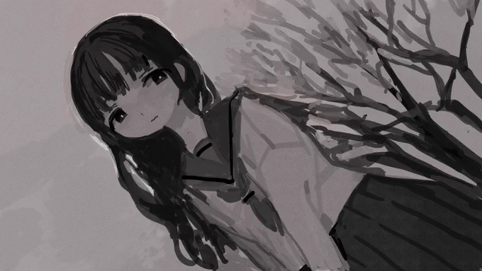 試し描き 