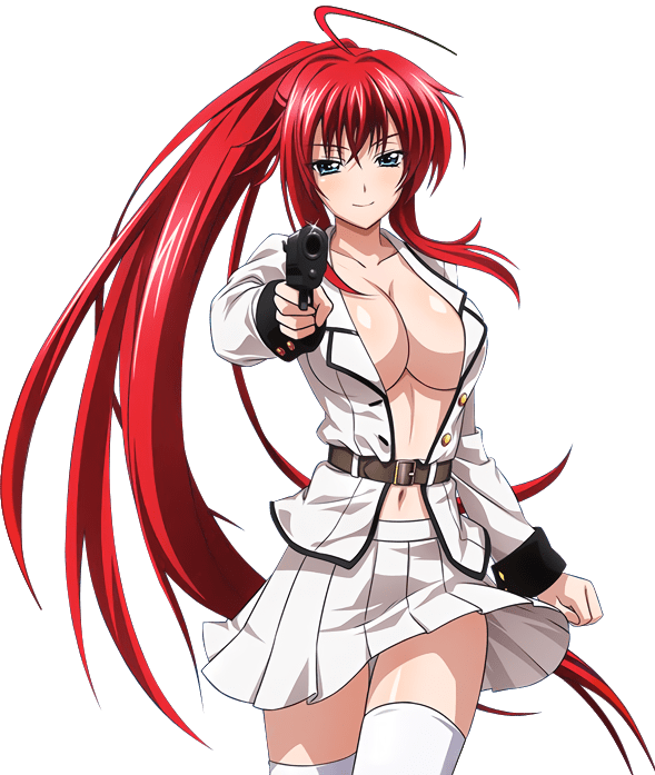 Rias Gremory from High School DxD. 