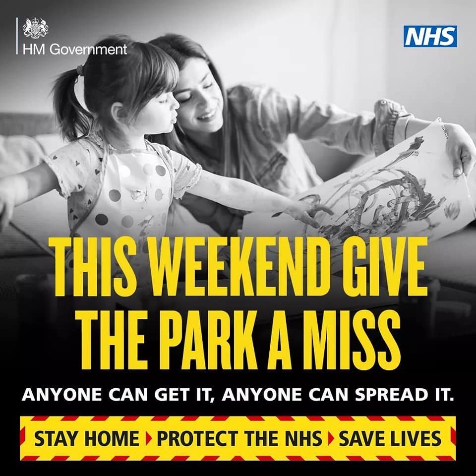 With the beautiful spring weather this weekend, you may be tempted to drive to Bryngarw Country Park. Please continue to follow the government's guidance. We look forward to welcoming you back when the time is right but for now, please #StayHomeSaveLives