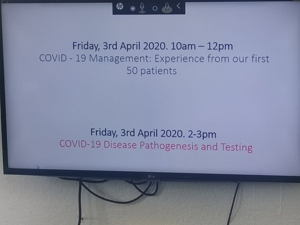 HospitalMeru's tweet photo. COVID-19 webinar from #KNH
Lot's of lessons learnt from their experience with the first 50 cases. https://t.co/KYoyy5OdcY