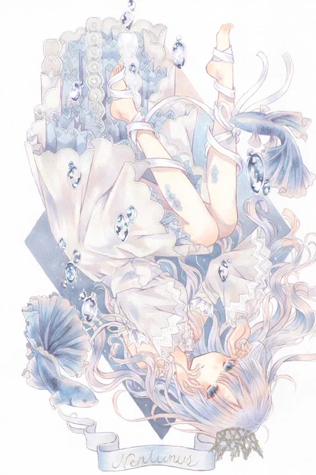 天王星と海王星
#コピック 