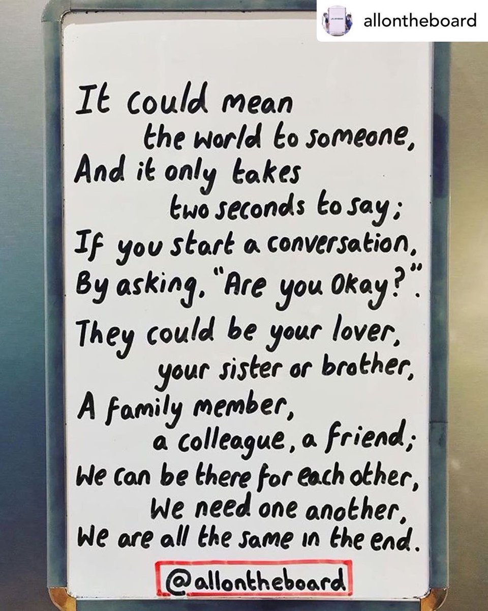 YoungBallers6's tweet photo. Are you okay? 

Be kind and care for all, stick together because we can get through this 💪🏻

#COVID2019 #mentalhealth #BeKind #sticktogether https://t.co/RcSw6zcHNK