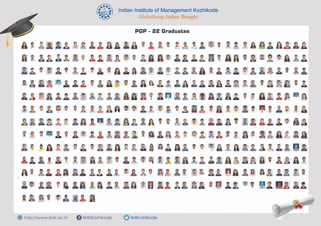 IIMKozhikode's tweet photo. Amidst these challenging moments, #IIMK congratulates the students of its PhD, PGP-22, EPGP-10 and EPGP KochiCampus-05 programmes as they graduate. 
#MBA  #MBALife #iimkozhikode @debchattweet https://t.co/PL568gFNJ3