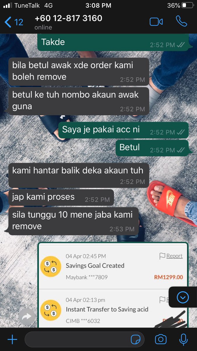 Acidddddddd's tweet photo. Benda ni jadi lepas aku transfer my money from cimb to maybank guys. So hati hati. Just dont give them the tac no in whatever situation. Terus report je. https://t.co/ZV4BZGwlCp