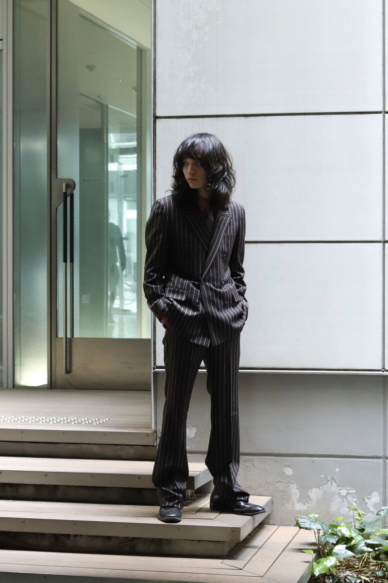 little big 21aw ストライプセットアップ 【人気沸騰】