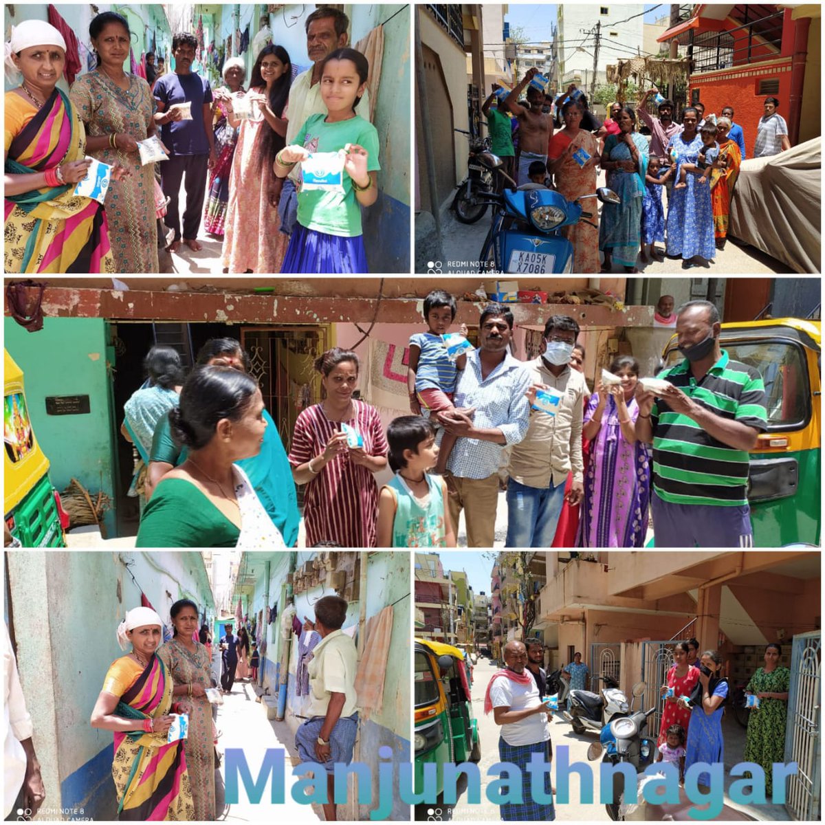 ShobhaGowdainc's tweet photo. Free distribution of Milk @ Vasanthapura Ward 197
#StayAwareStaySafe #COVID2019 #thanksteam #ward197 @DKShivakumar @DKSureshINC @197Our @NarayananagarC @Kanakapura_Road https://t.co/qHXTLfwZxU