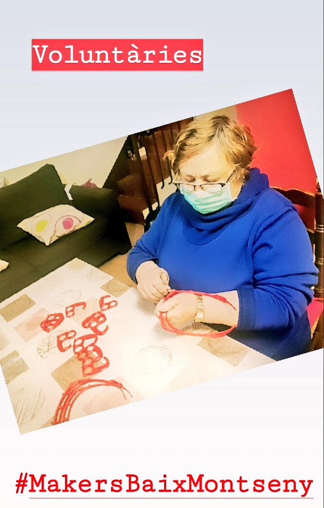 Robotseny's tweet photo. I qui millor que les nostres 👵 #iaies per controlar la qualitat de les #viseres i els #obreportes?
Totes podem ajudar!💗
@ajsantceloni @formbytes @ROBOLOT @punt7radio @baix_montseny #MakersBaixMontseny #Covid_19 #makers #impression3D #proteccions #joemquedoacasa https://t.co/fUua6VLaHV