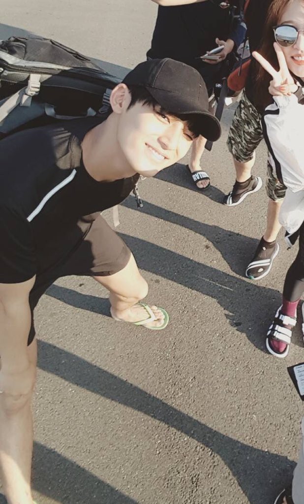 a thread of mingyu in baseball cap because i need 