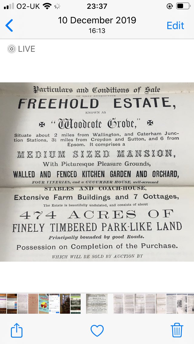 SuttonArchives's tweet image. #Archive30 #Acollection If you are looking to research the history of your Victorian home, @SuttonArchives has a rather lovely collection of C19th sales particulars that we’re rather fond of. Ref48.