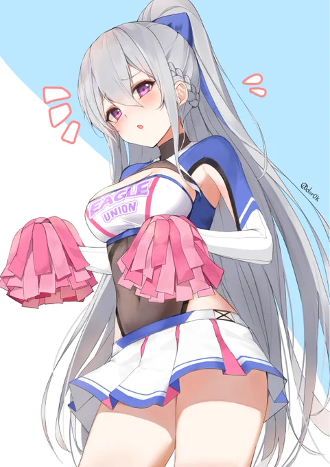 カサブランカ描きました!
#アズールレーン 
#カサブランカ 