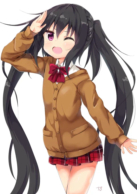 2月2日がツインテールの日なら今日はクアッドテールの日ですよね! 