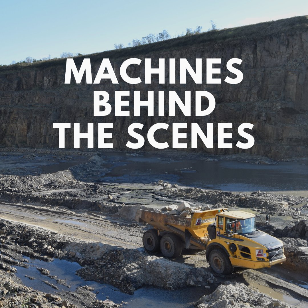 In the second of our Machines Behind The Scenes series we take a look at the Volvo plant machinery we have on our sites.

We use a plethora of machinery from Dump trucks to loaders to transport our stone whilst on site. 

More information here: ow.ly/bCqg50yV9Mt