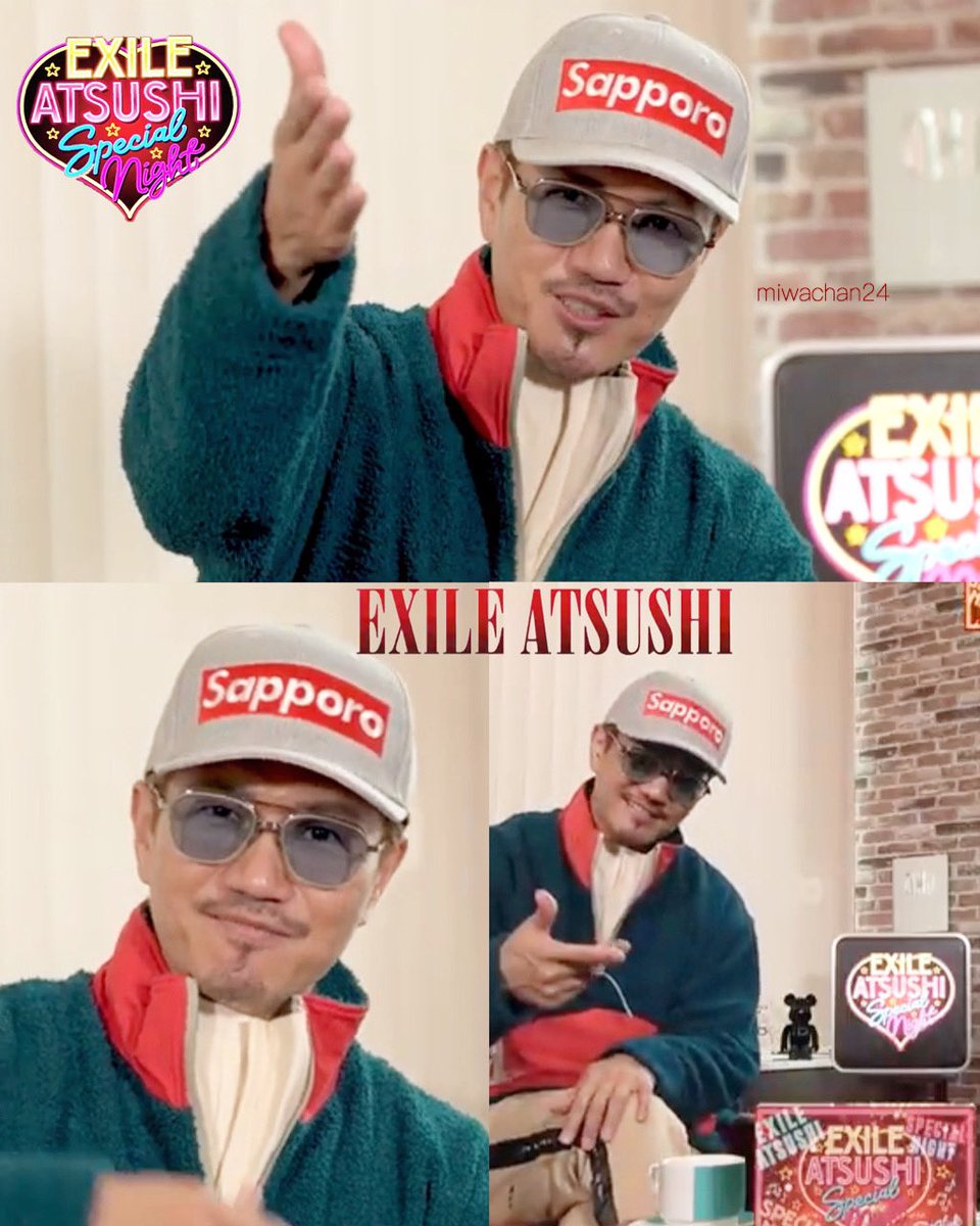 廃番　EXILE ATSUSHI 愛用　キャップ　cap  帽子　セレブ 三代目 廃番 EXILE ATSUSHI 愛用 キャップ cap 帽子 セレブ 三代目 廃番