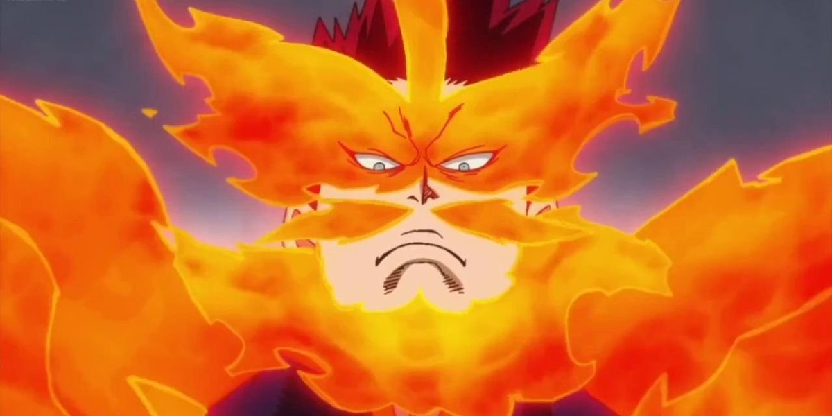 C'est parti pour un thread sur Endeavor de  #MyHeroAcademia !! On va voir pourquoi ce personnage ultra-charismatique est si bien écrit et intéressant.