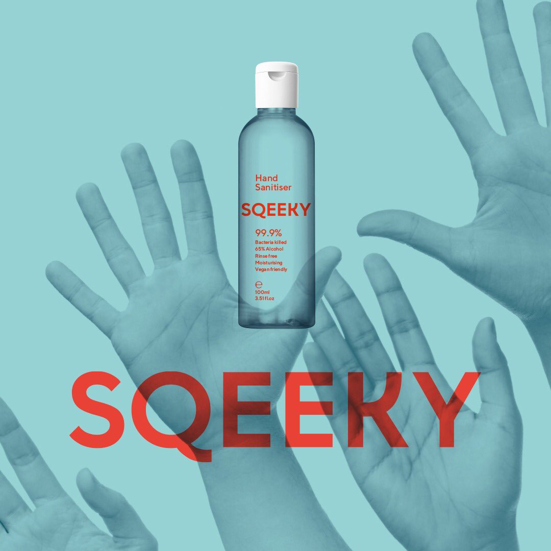 SqeekyUK's tweet photo. Meet #Sqeeky

Sanitiser for you and your space, to protect you against the invisible. Our mission is to provide the public with a product that protects, looks good and is easy to get! Pre-Order yours today with @WhaxC and #getsqeeky https://t.co/ovNGkBGZJD