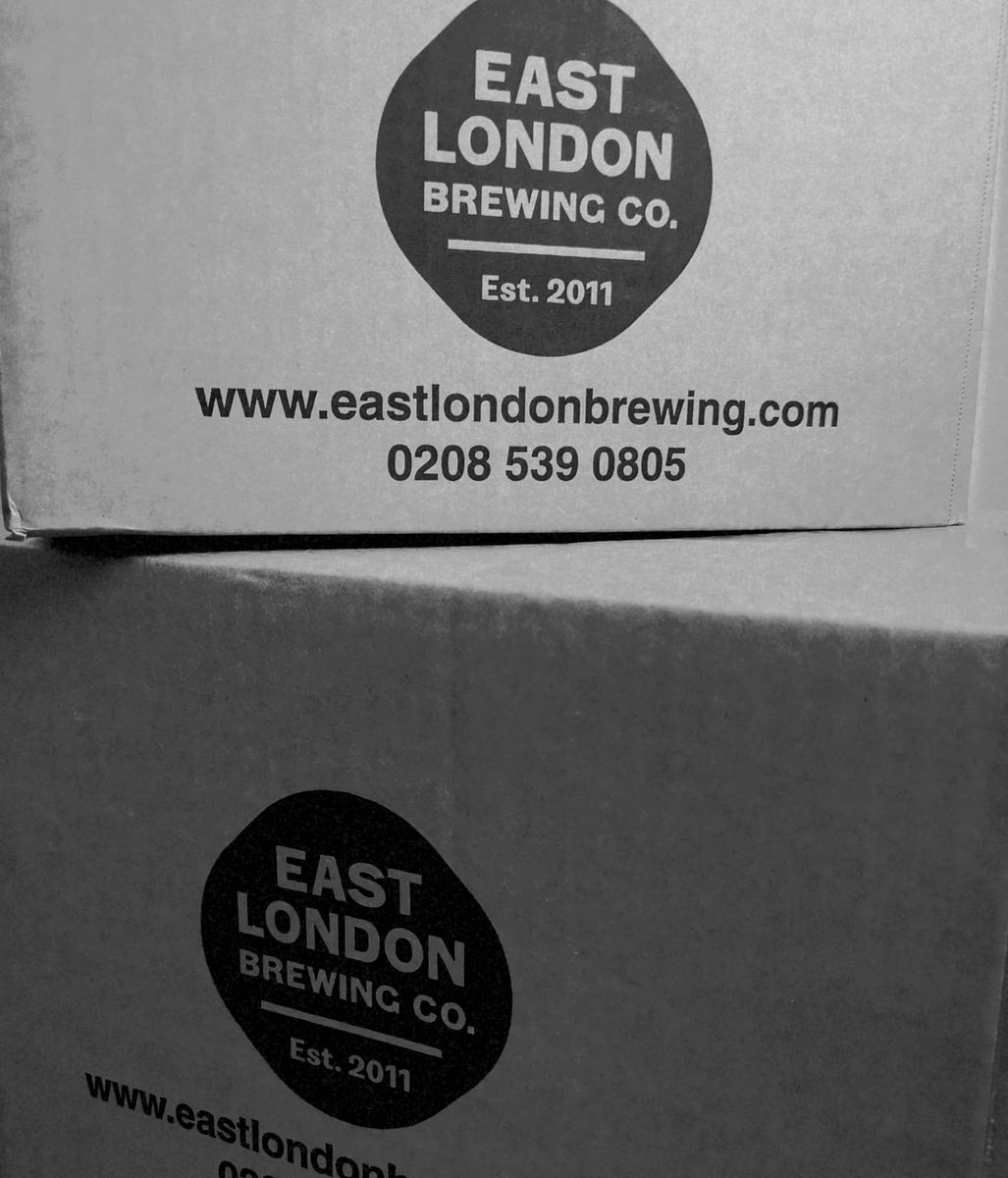Thanks to the guys <a href="/eastlondonbrew/">East London Brewing Co</a> for keeping me topped up during lockdown. 
Next on my list in no particular order: 
<a href="/hackneybrewery/">Hackney Brewery</a> <a href="/fivepointsbrew/">The Five Points</a> 
<a href="/howlinghops/">Howling Hops</a> <a href="/sirencraftbrew/">Siren Craft Brew</a> 
Stay safe, we hope to share a beer with you all in person asap! 
#brewery #beerdelivery #craftbeer