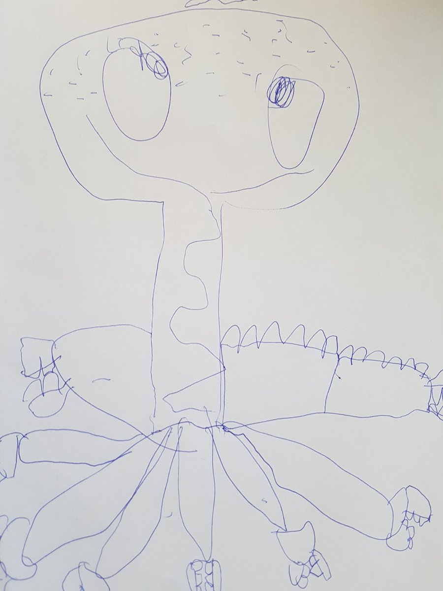.<a href="/noelfielding11/">noel fielding</a> The youngest Pedro (7) in the household has created this Octopuss... #noelsartclub #artclub