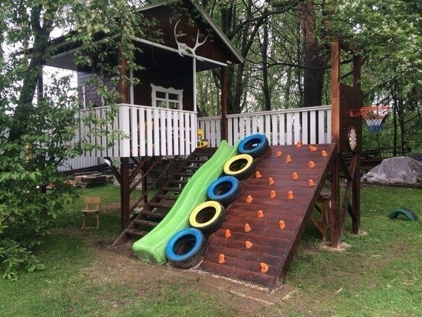 gorodunet's tweet image. С таким домиком для детей жить на даче легко и приятно все лето

#домикдлядетей #чемзанятьдетей #детинадаче