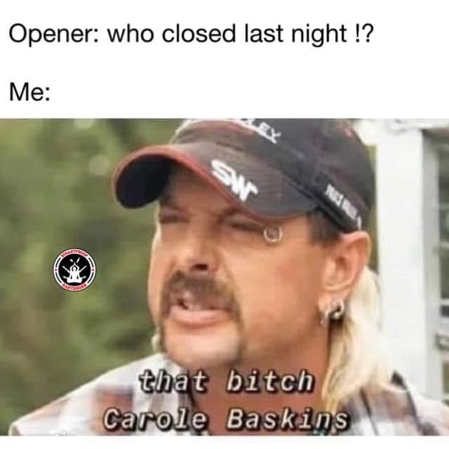 KatiePathiaki's tweet photo. @GaryUsher_Chef I can help with the Carole Fuckin’ Baskin memes https://t.co/PO6waDXd8V