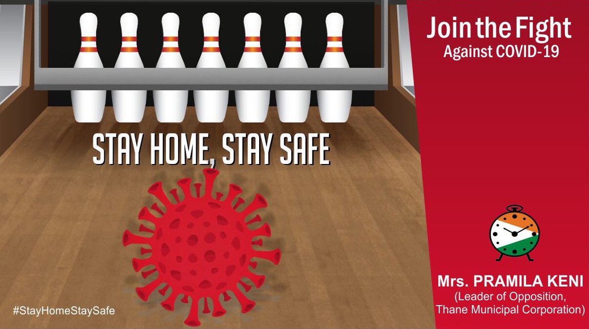 pramilakeni's tweet image. Stay Home Stay Safe... Join the Fight Against COVID-19... #StayHomeStaySafe

@supriya_sule @Jayant_R_Patil @mieknathshinde @TMCaTweetAway @ThaneCityPolice