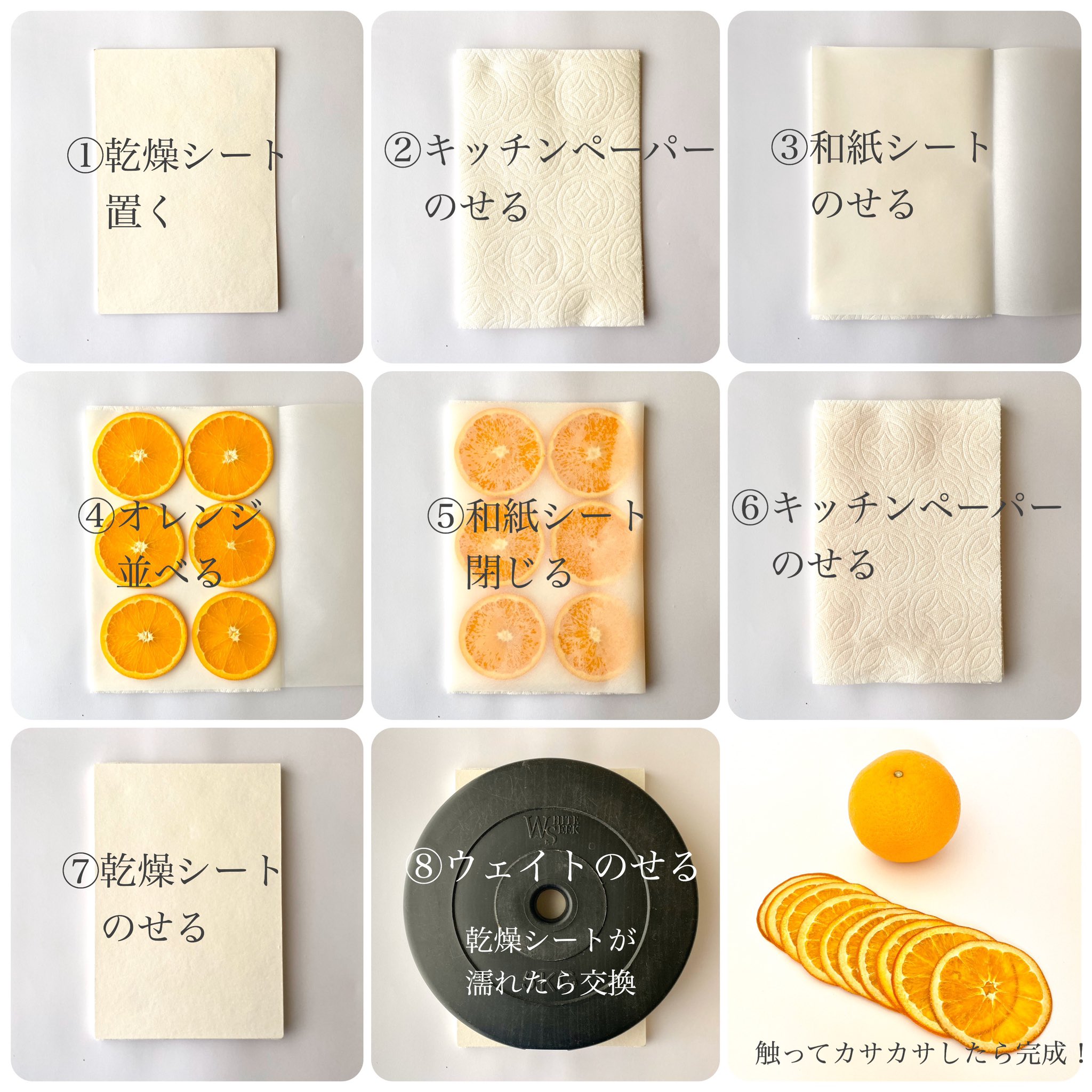 Astin Muhler 果実デザイナー 押しフルーツどうやって作るの と言ったお問い合わせが殺到してるので簡単な作り方まとめました 乾燥シートない方は新聞紙とか吸水力のある紙を 和紙シートがない方はガーゼなどで代用できます 乾燥シートに果物直置き