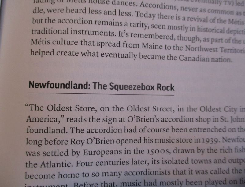 And of course a good many pages on our Newfoundland &aboriginal connections. From Harry Hibbs to Minnie White to "chin music" or "gob music" (in Quebec 'turlutage') in communities with no instruments, Fascinating history that took over the fiddles of our Irish/Scottish ancestors