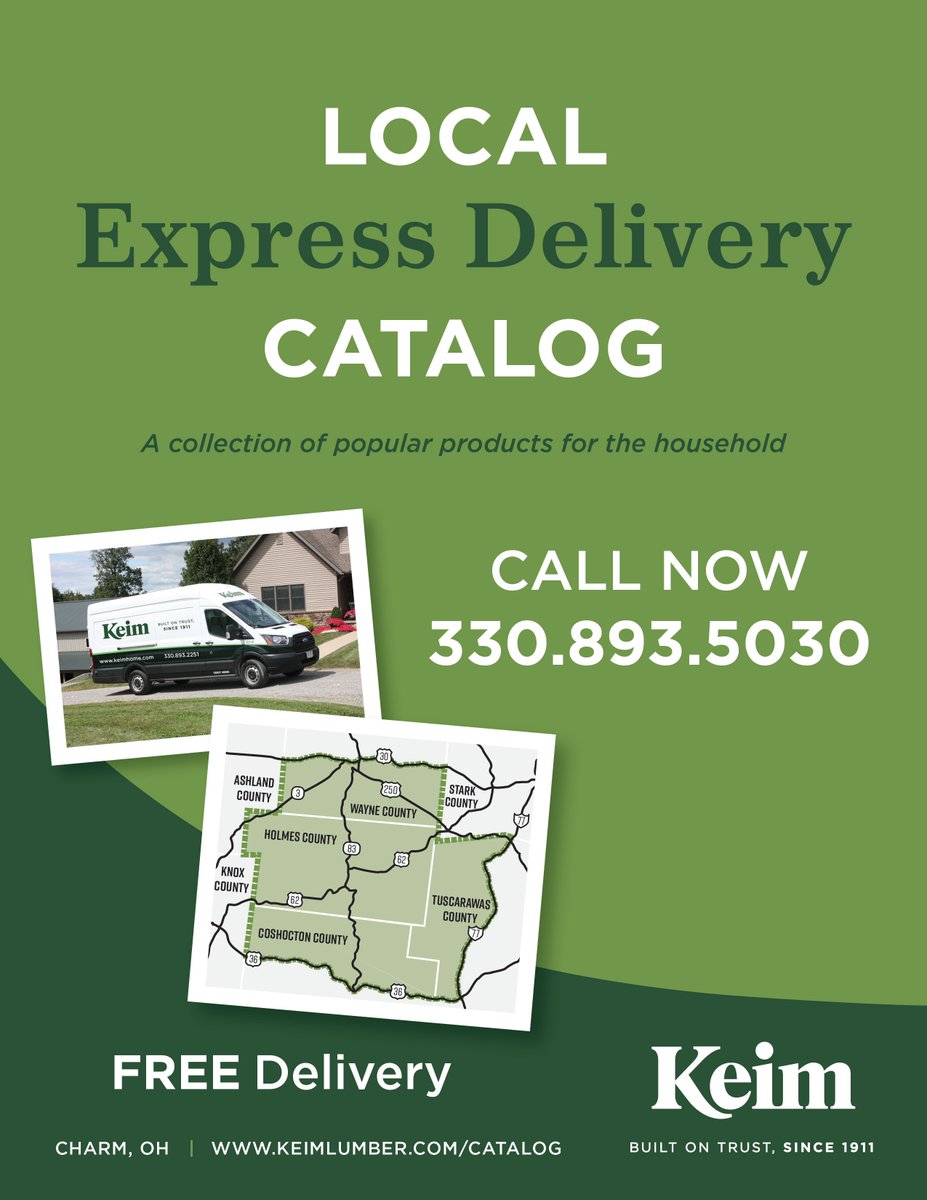 KeimLumber's tweet photo. At Keim, we're committed to delivering the essential products you need, right when you need them. Just take a look at our online catalog, give us a call, place a phone order, and we'll deliver it the next day for FREE,  if you're local. https://t.co/NWT5zC1rSS https://t.co/TsCNtrLFEw