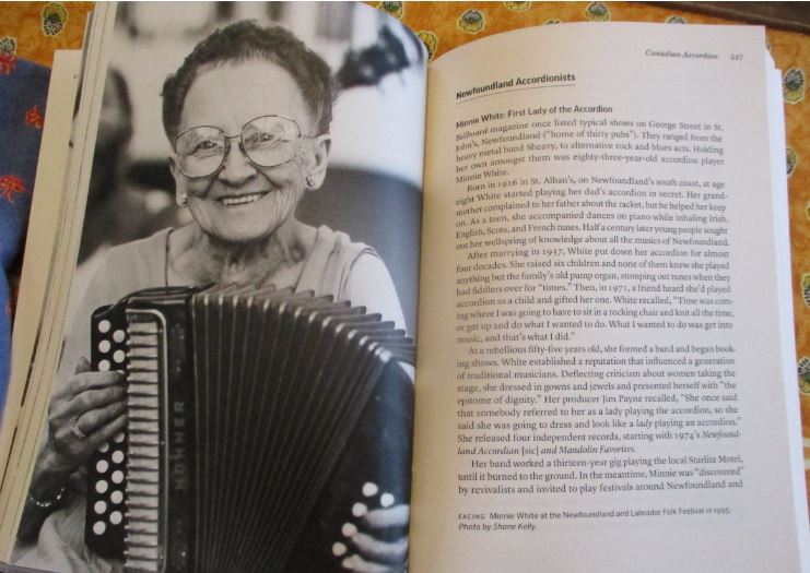 And of course a good many pages on our Newfoundland &aboriginal connections. From Harry Hibbs to Minnie White to "chin music" or "gob music" (in Quebec 'turlutage') in communities with no instruments, Fascinating history that took over the fiddles of our Irish/Scottish ancestors