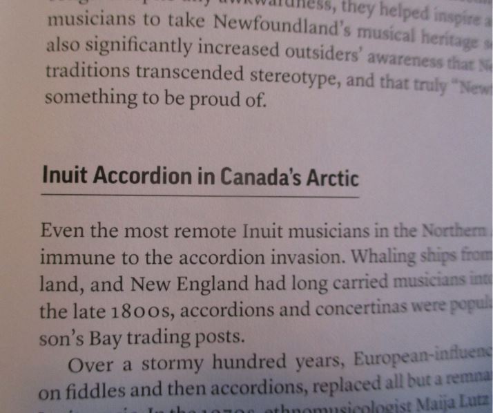 And of course a good many pages on our Newfoundland &aboriginal connections. From Harry Hibbs to Minnie White to "chin music" or "gob music" (in Quebec 'turlutage') in communities with no instruments, Fascinating history that took over the fiddles of our Irish/Scottish ancestors