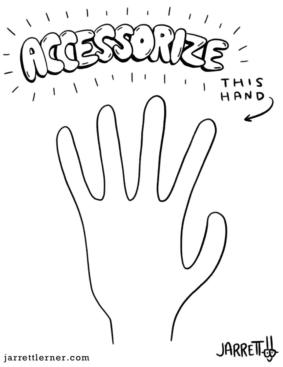 Jarrett_Lerner's tweet photo. Another new batch of free activities is now available at my site:

https://t.co/elSYH2RkBR

Today: self-portraits, an empty tree, instructions on inventing your own sport, and a bland hand in need of accessories.

I'll be posting new activities every day! https://t.co/u78RpcUuVL