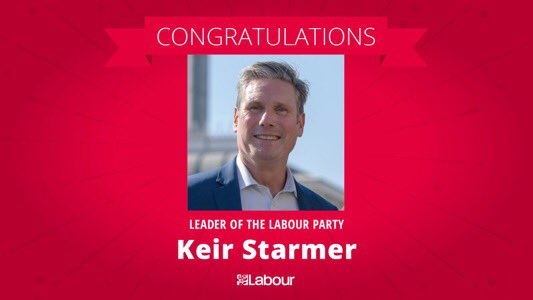  #WhoIsKeirStarmerToday, the ex-barrister Sir Keir Starmer KCB QC fulfils his destiny of defending the interests of the labouring classes by campaigning to ignore their Brexit vote and keeping his silver locks high and tight. CONGRATULATIONS KEIR! THE END (OF THE LABOUR PARTY)