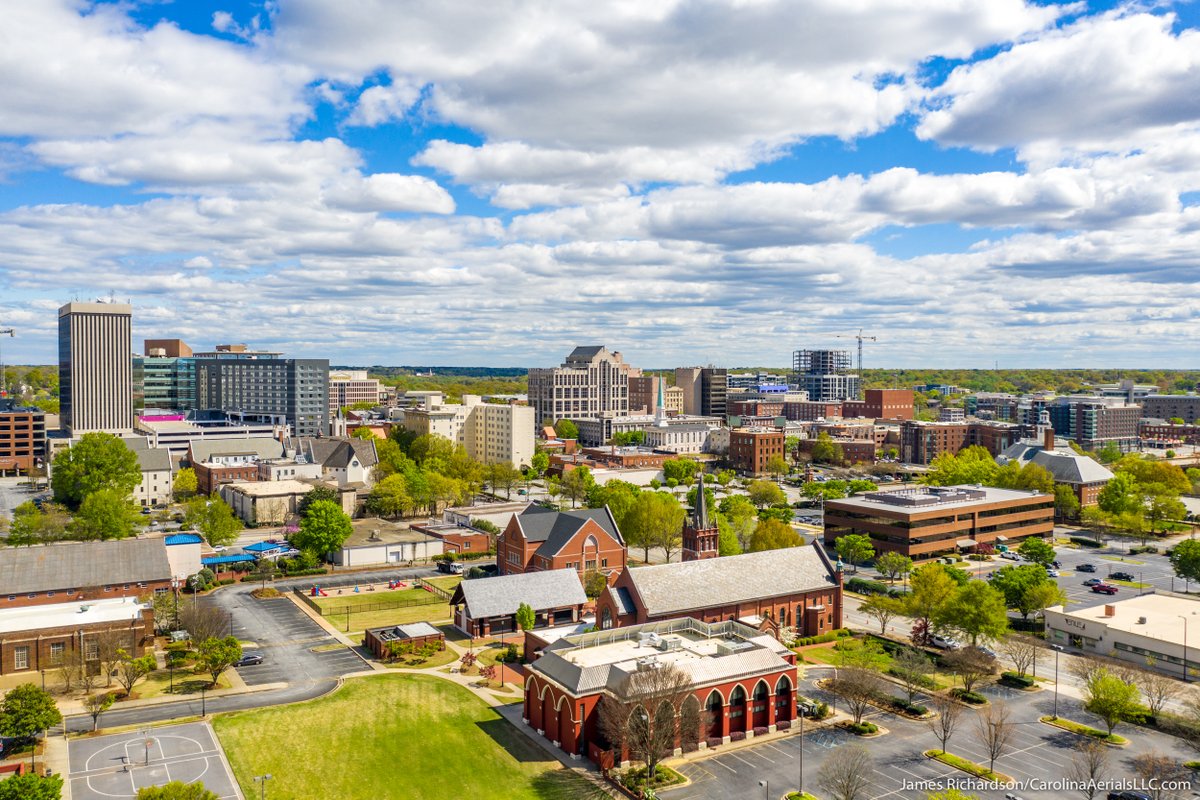 #Drone view: Greenville, SC.