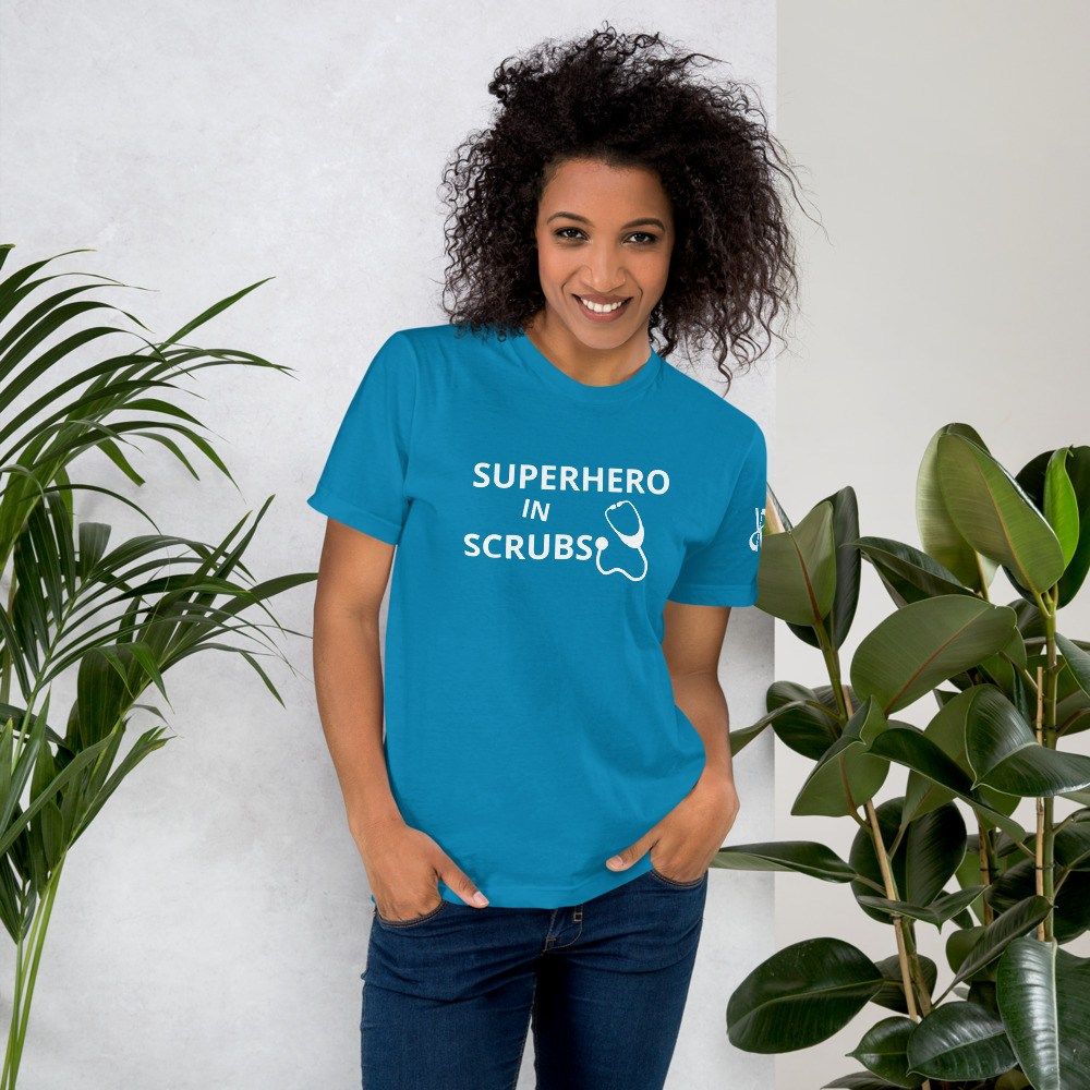 JosiahAT's tweet photo. Nurses, they're superheroes in scrubs, and we have the shirt to prove it. 

https://t.co/BbtlEqSlYz

#nurses #NursesAreHeroes #covid19 #superhero #Superheroes https://t.co/NfyCFIVxqm