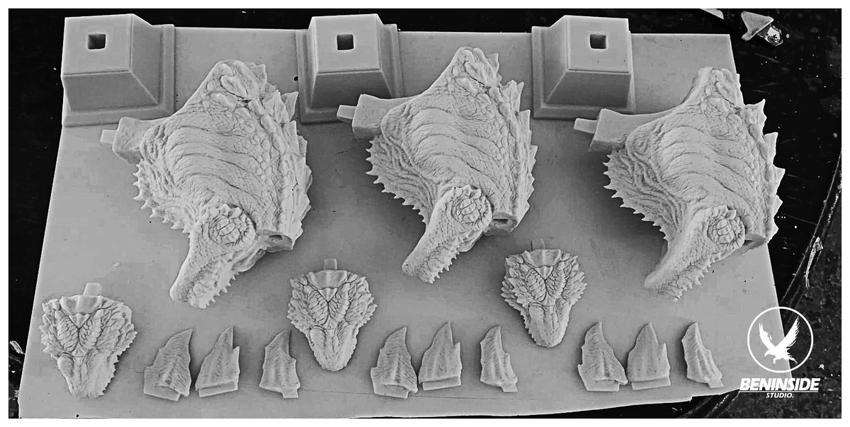 BeninsideAvt's tweet photo. Godzilla 1998 Bust Resin Kit
from My " kaiju Remix Series " Vol.2
Sculpt by #Beninside
Dimension : Height 22cm (including base)
Base 3.5 x 3.5 inch / Material : Resin / Parts 6 pieces
#Zilla #Godzilla1998 #Godzilla #Gojira #BeninsideStudio https://t.co/zK9t5GXagd