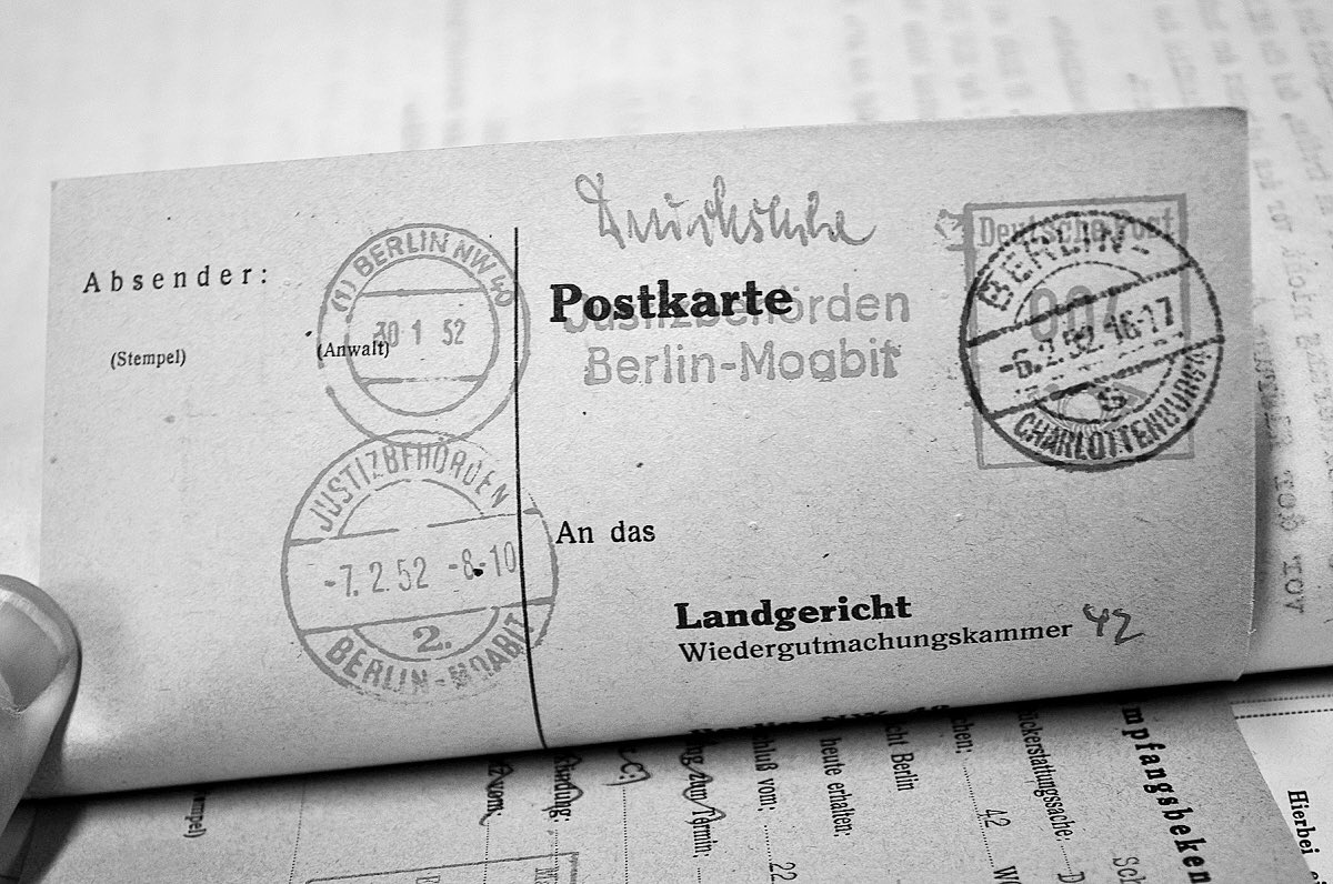 FFHistorians's tweet image. #Archive30 - Day 4: #ACollection.
State Archive #Berlin houses record group of #restitution claims on persecution during Nazi Era in #Germany. The archive is closed due to #COVID2019 but inventory is online. wga-datenbank.de/records-explan… factsandfiles.com/en/wga-files.h…