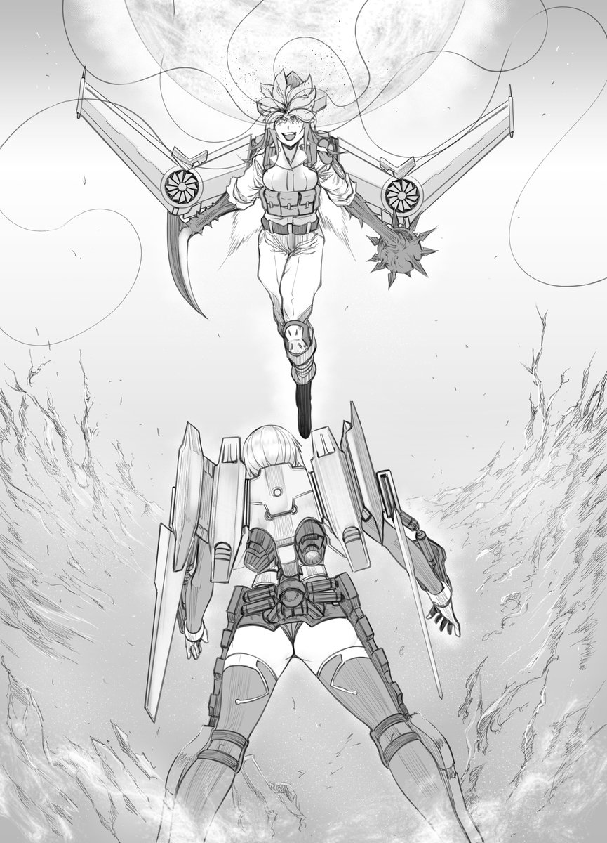 ウツテンカイ様の新作小説同人誌、『学園大戦ヴァルキリーズ アウェイクニング』の挿絵と各種デザインを前作に引き続き担当させて頂きました!何卒宜しくお願い致します…!ご予約は→https://t.co/bdfp4OMrqK 
