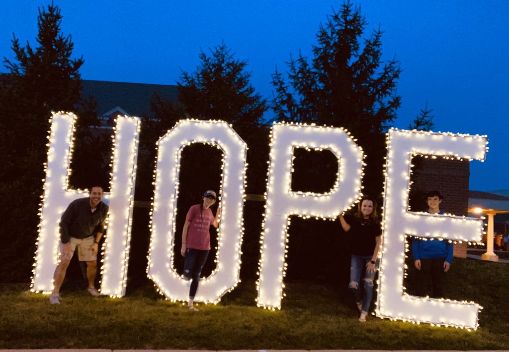 “ May the God of HOPE fill you with joy and peace as you trust in Him...” Romans 15:13
#thechapelfw