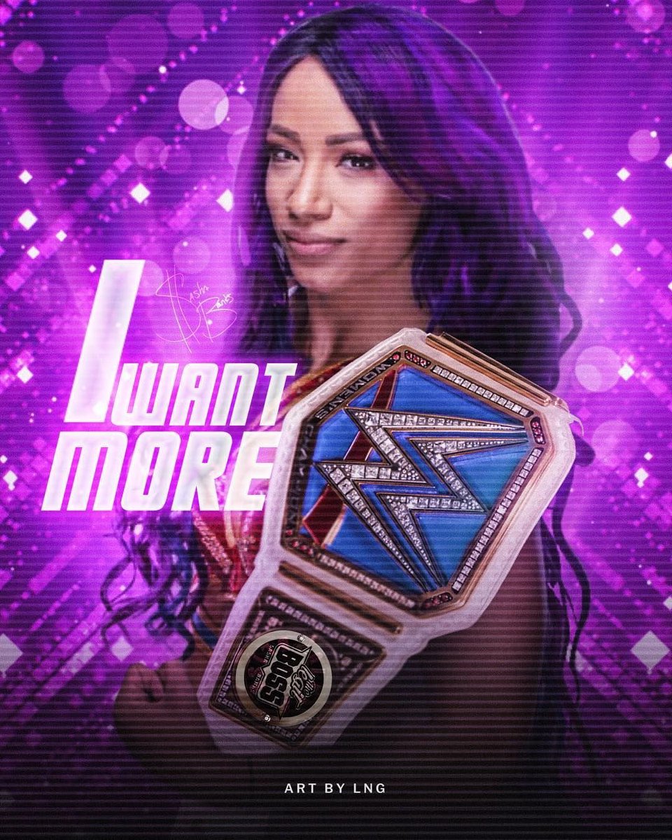 kendup1's tweet photo. @SashaBanksWWE Your 1st wrestlemania moment awaits with many more 2 come...#BossEra #DaBluePrint #DaStandard #LegitBoss #Born2DoThis https://t.co/kL83b70JbI