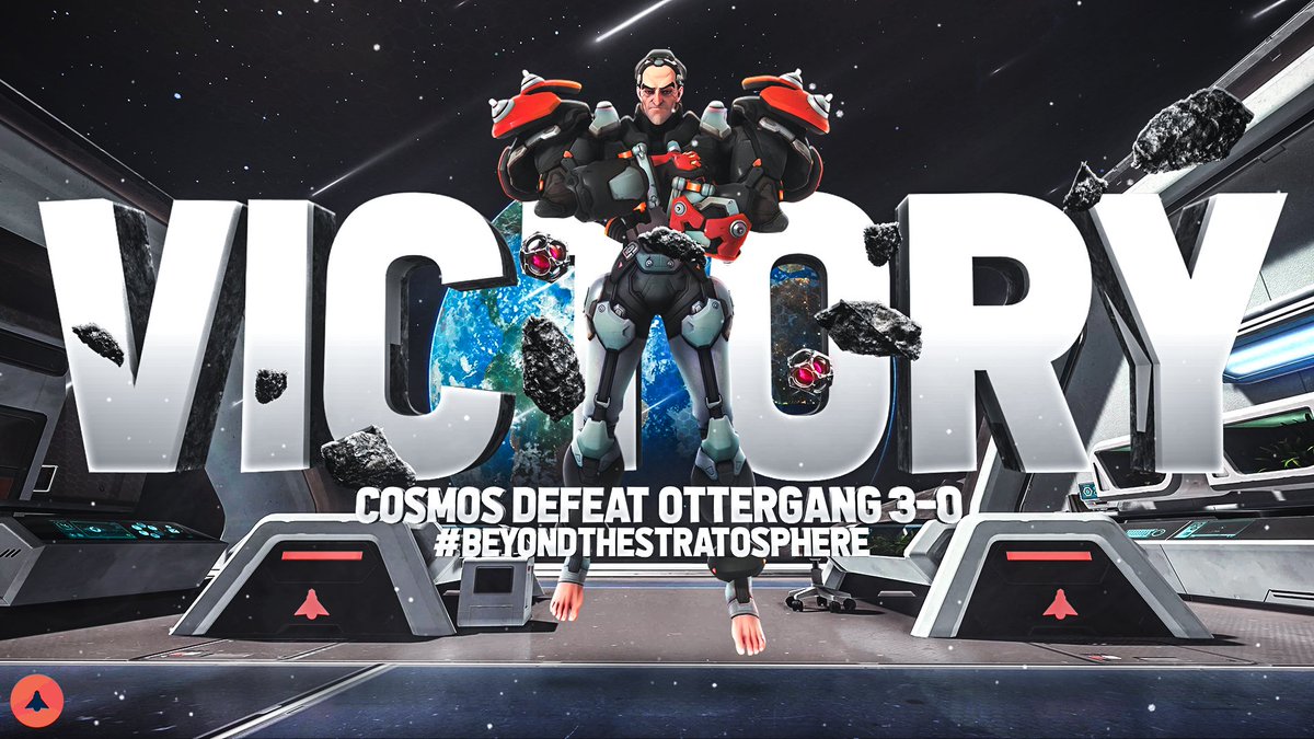 Team_CosmosOW's tweet photo. 🚀OD WIN🚀

I guess Otters cannot live #BeyondTheStratosphere but good try! Maybe bring a spacesuit next time!

GGs @OtterGangOW and thank you @ReflashProd for spectacular casting! https://t.co/9rms3EQwYK