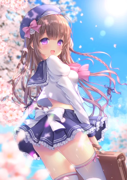 早く行かないと遅刻しちゃうよっ♪? 