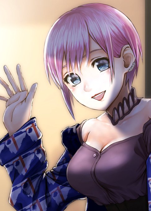 異澤さんがTwitterに投稿した中野一花(五等分の花嫁)のイラスト。