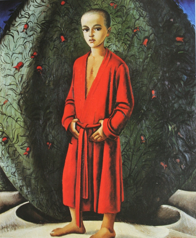"Portrait of Dana", 1983. Tahir Salahov