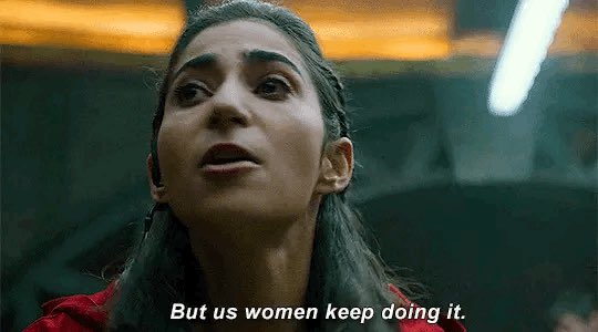 lawsbian's tweet image. best character of the series 
thank you Nairobi
#LaCasaDePapel4 #LCD4